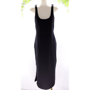 Sweaty Betty Halle Berry Women's Emily Strappy Back Dress Black Sz 8/10